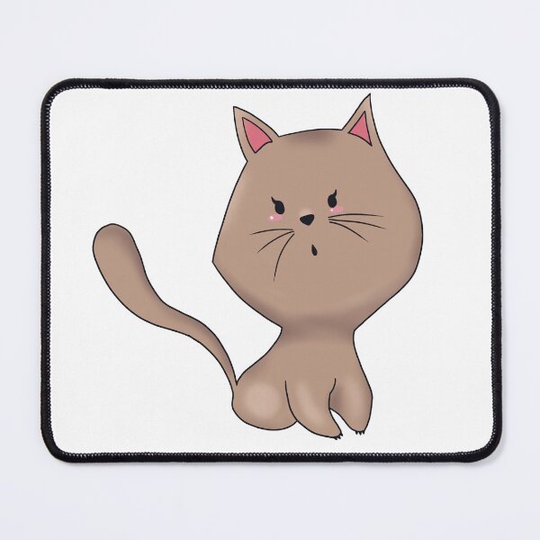 Item preview, Cute Brown Doodle Kitty designed and sold by Missing In Art.