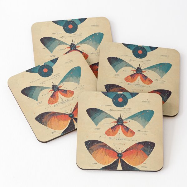 Item preview, Science Diagram Butterflies designed and sold by HmmmWoah.