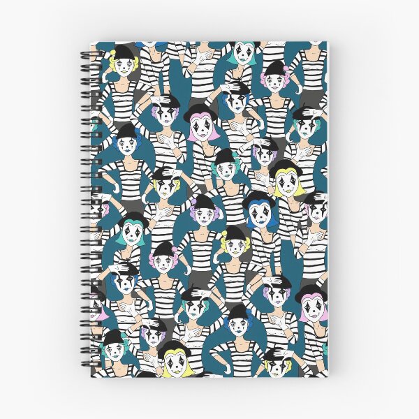 Item preview, Millions of Mimes on Teal designed and sold by Gingerlique.