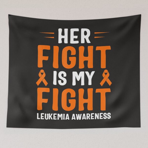 Item preview, Her Fight Is My Fight Leukemia Awareness  designed and sold by Miriam Brayan.
