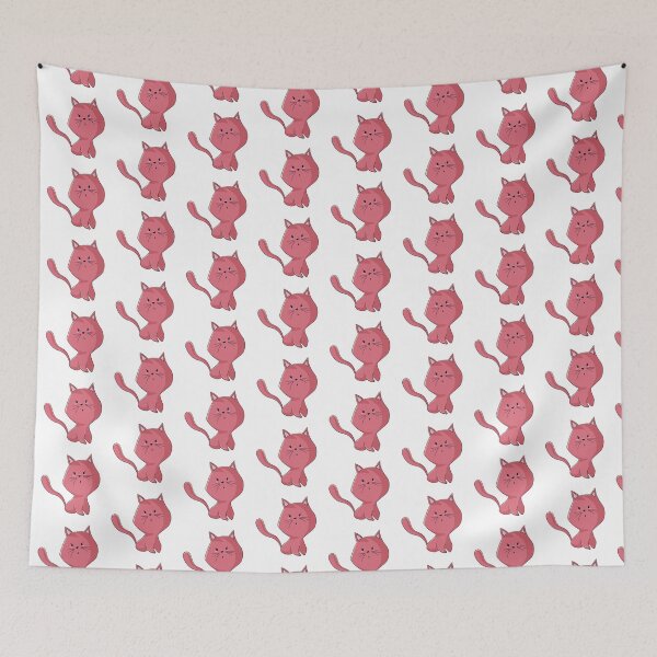 Item preview, Cute Red Doodle Kitty designed and sold by Missing In Art.