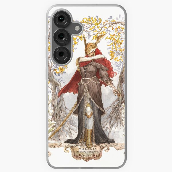 Item preview, Valkyrie Malenia the blade of Miquella Elden Ring Illustration antique watercolor designed and sold by liuyuart.