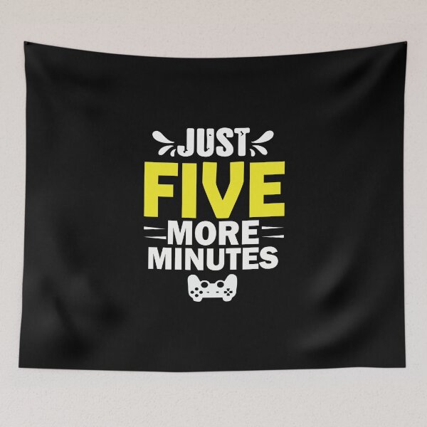 Item preview, Just Five More Minutes  designed and sold by Organized Chaos Designs.
