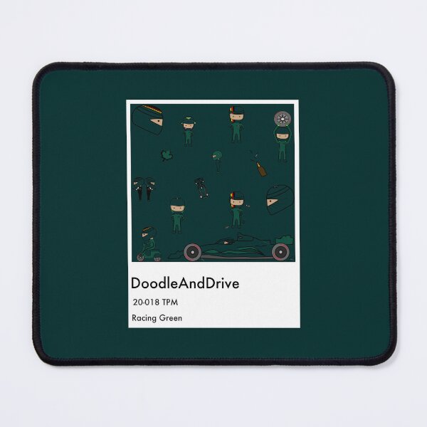 Item preview, Racing Green - F1 2022 - DoodleAndDrive designed and sold by DoodleAndDrive.