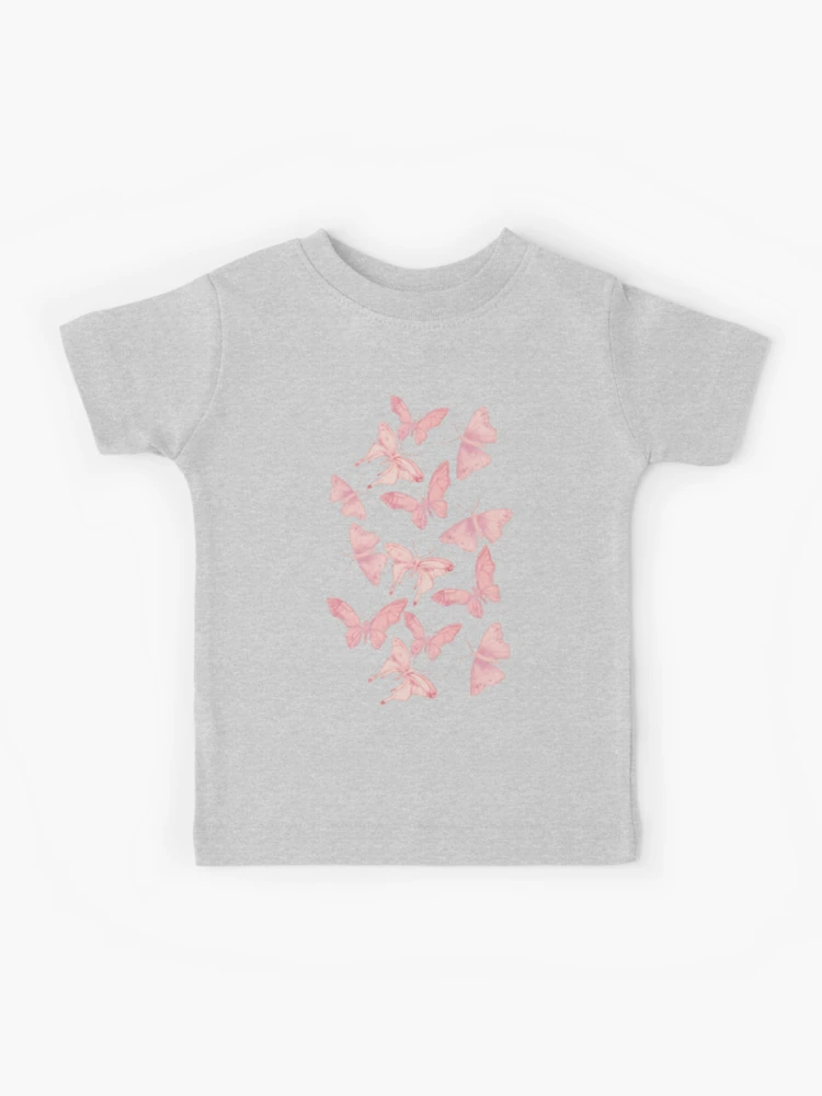 Butterfly Pattern soft by Kids pink pastel\