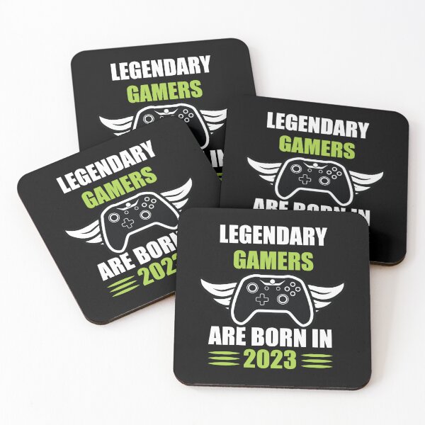Item preview, Legendary Gamers Are Born In 2023 designed and sold by Organized Chaos Designs.