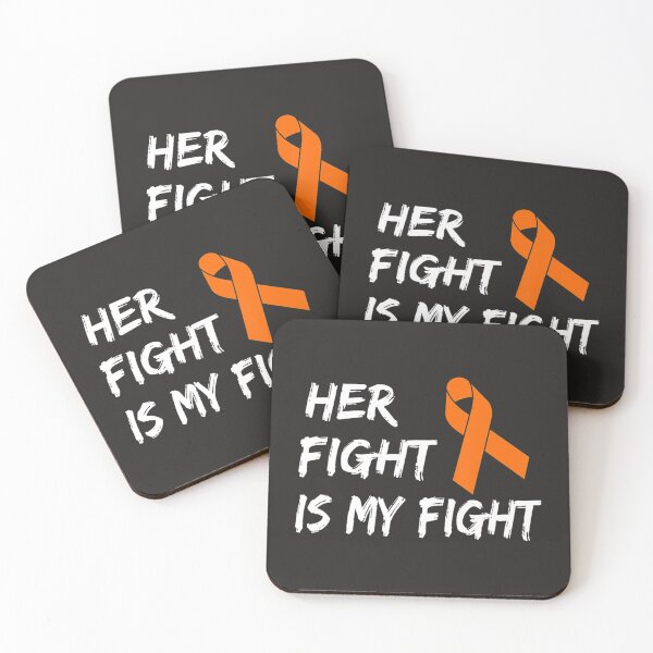 Item preview, Her Fight Is My Fight Leukemia Awareness 7 designed and sold by Miriam Brayan.