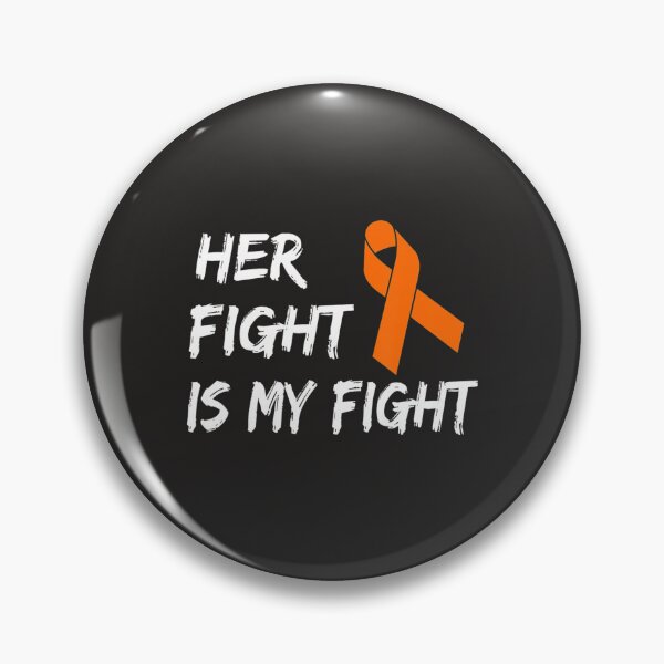 Item preview, Her Fight Is My Fight Leukemia Awareness 7 designed and sold by Miriam Brayan.