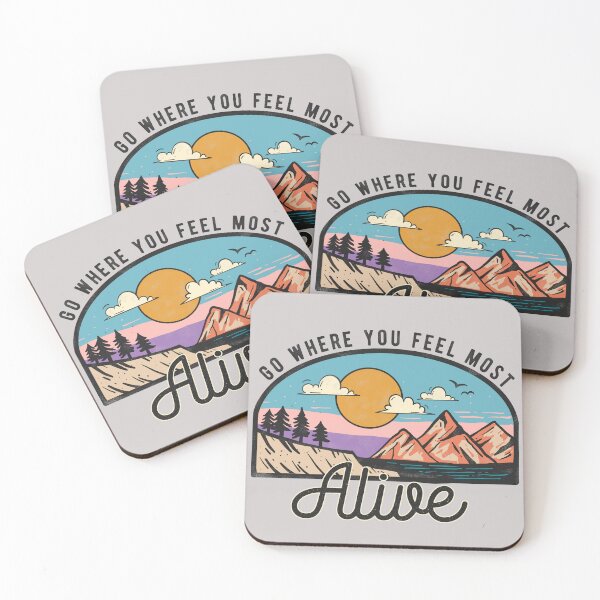 Item preview, Go where you feel most alive designed and sold by Best-Designers.
