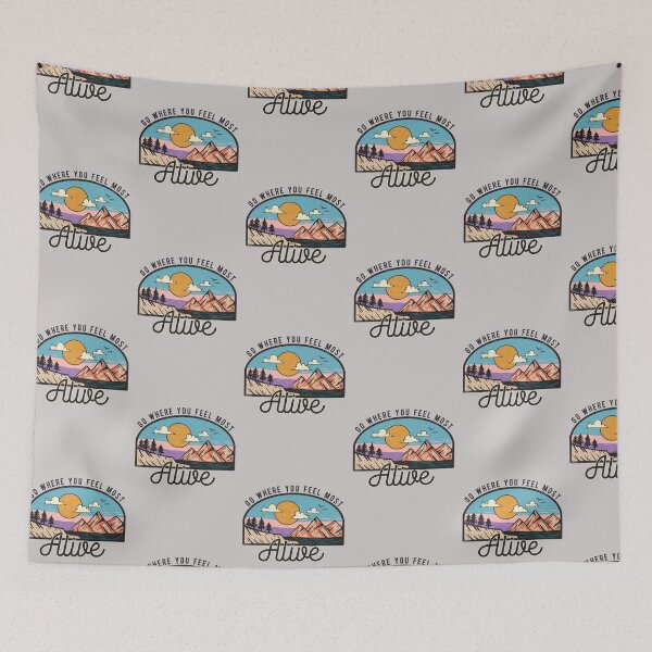Item preview, Go where you feel most alive designed and sold by Best-Designers.