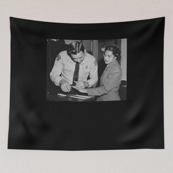 Item preview, Pop Threads Rosa Parks Fingerprinting Mugshot designed and sold by redellstor.