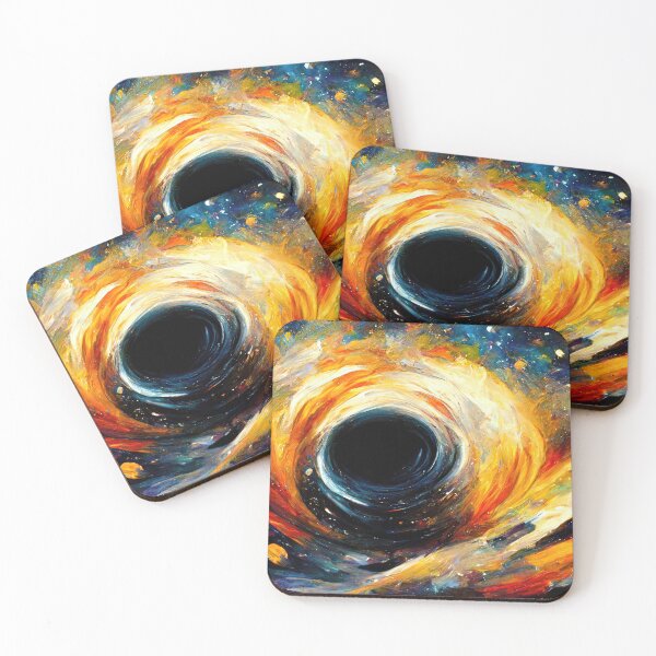Item preview, Colorful Black Hole, Palette Knife-Style designed and sold by CasualCommander.