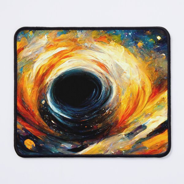 Item preview, Colorful Black Hole, Palette Knife-Style designed and sold by CasualCommander.