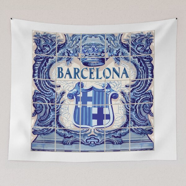 Item preview, spain barcelona azulejo azulejos ceramic  designed and sold by aurielaki.