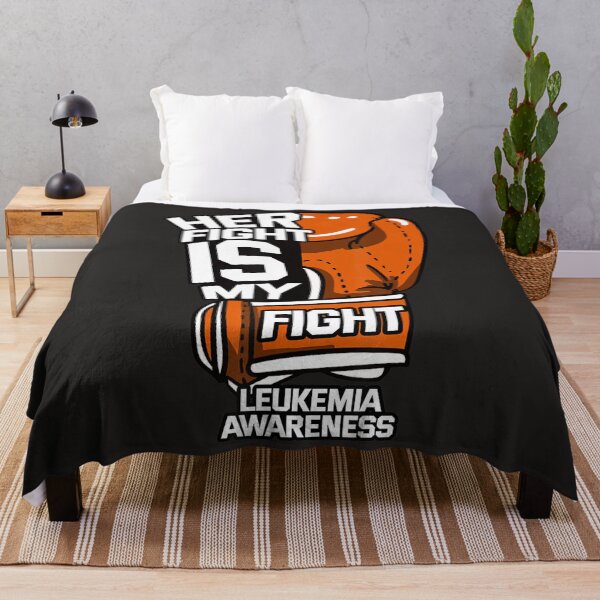 Item preview, Her Fight Is My Fight Leukemia Awareness Blood Cancer Gift designed and sold by Miriam Brayan.