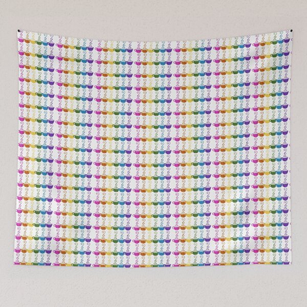 Item preview, Rainbow sparkle coffee cup pattern 1 designed and sold by KCAbdelnour.