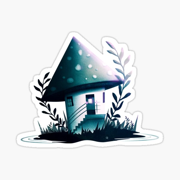 Magic Mush Room - Pattern Sticker