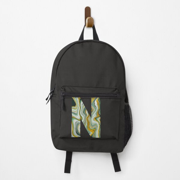 Item preview, The Letter N Green Marble Font designed and sold by smiledeer78.