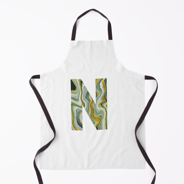Item preview, The Letter N Green Marble Font designed and sold by smiledeer78.