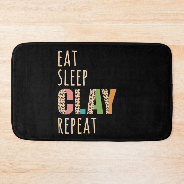 Item preview, Eat Sleep Clay Repeat, Totally Kiln It, Seize The Clay Potter designed and sold by SumayaArt.