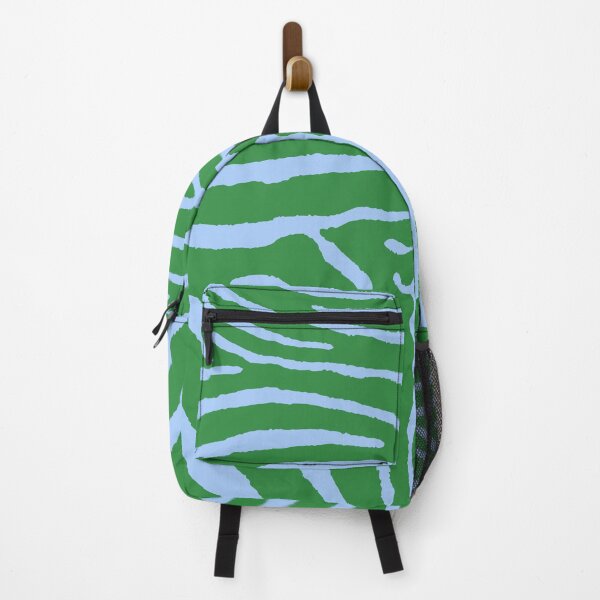 Item preview, Zebra Wild Animal Print 282 Blue and Green designed and sold by tonymagnerart.