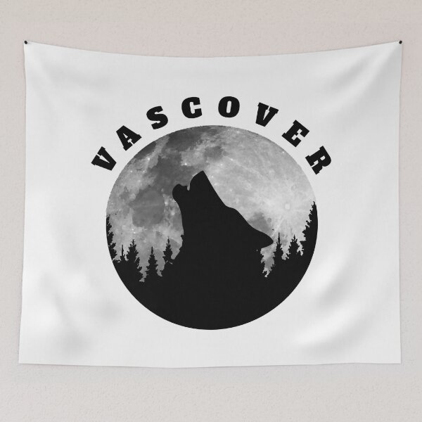 Item preview, zidika howling wolf moon night designed and sold by norland.
