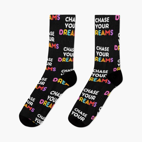 Item preview, Chase Your Dreams Bubble Writing - Motivational Design designed and sold by CreativNode.
