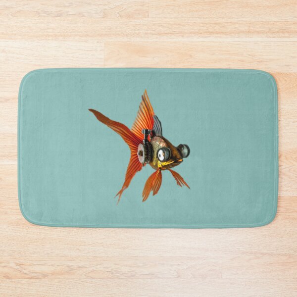 Item preview, Amber the Steampunk Goldfish designed and sold by Angela Micheli Otwell.