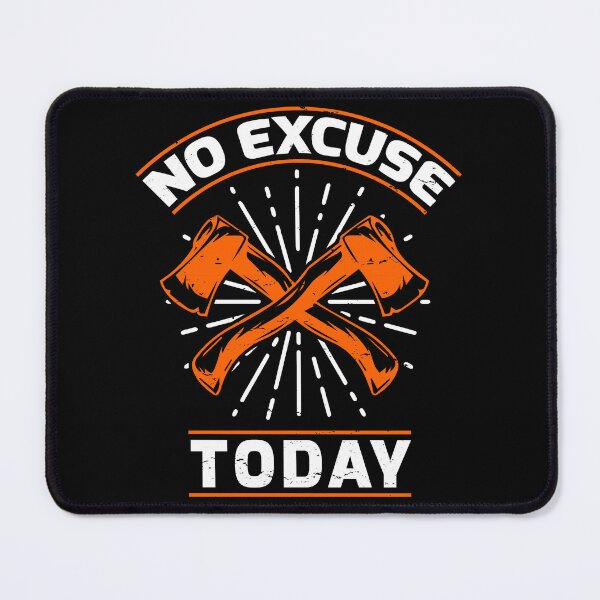 Item preview, No Excuses designed and sold by pqrstshirts.