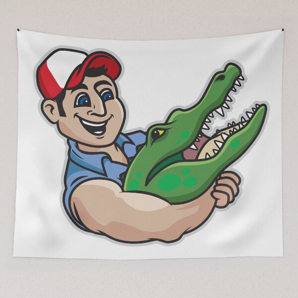 Artikelvorschau, Alligator-Wrestling entworfen und verkauft von Sabin Artworks.