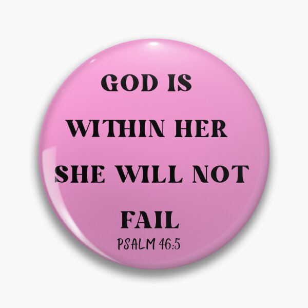 Item preview, God is within her she will not fail designed and sold by Denefie.