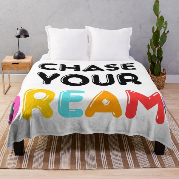 Item preview, Chase Your Dreams Bubble Writing - Motivational Design designed and sold by CreativNode.