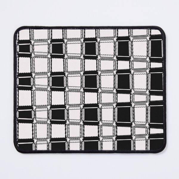 Item preview, Digital Weave in Black and White designed and sold by ninasilver.