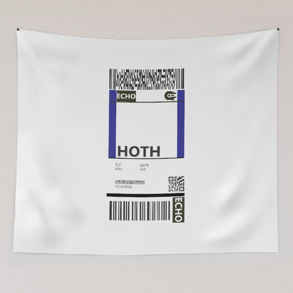 Item preview, Hoth Boarding Pass designed and sold by Bluesuiter.