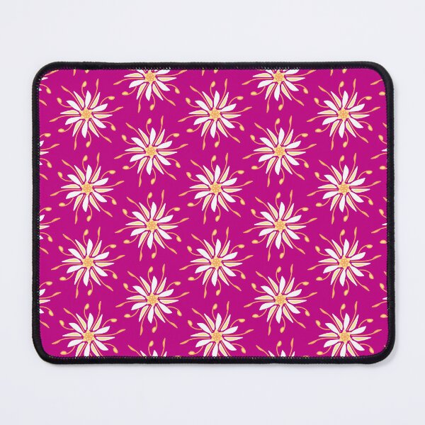 Artikelvorschau, white daisy on fuchsia  entworfen und verkauft von Chakraflowerdesign.