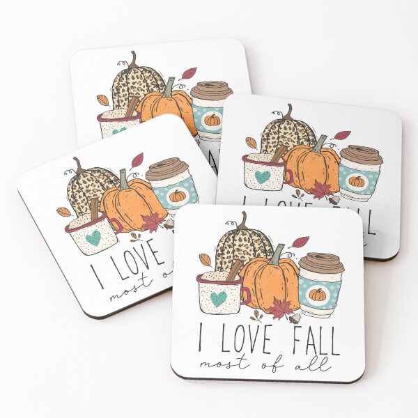 Item preview, I Love Fall Most Of All designed and sold by Organized Chaos Designs.
