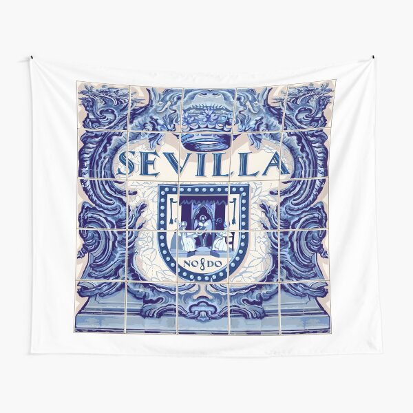Spain Seville Azulejo Azulejos Tiles Tapestry