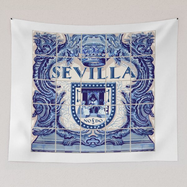Aperçu de l'œuvre Espagne Séville Azulejo Azulejos Carrelage créée et vendue par aurielaki.