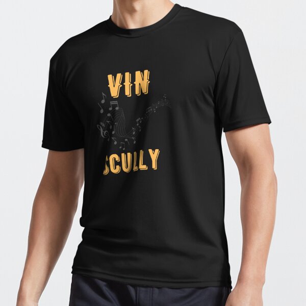 Vin Scully Baseball Hall of Fame Broadcaster Men's T-Shirt - (Small