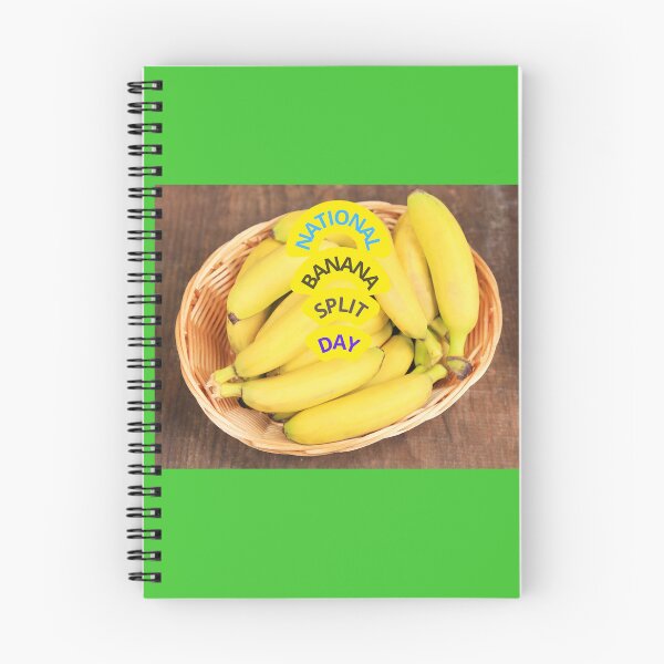 Item preview, NATIONAL BANANA SPLIT DAY designed and sold by VividThreadsDesignStudio.