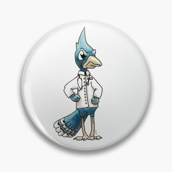 Artikelvorschau, Doktor Billy Bluejay entworfen und verkauft von sparkry.