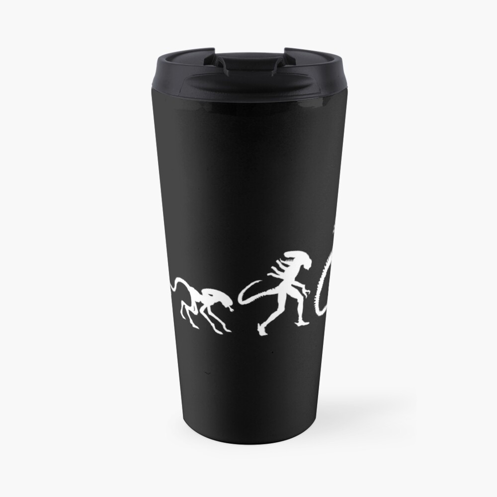 Alien Evolution Travel Mug