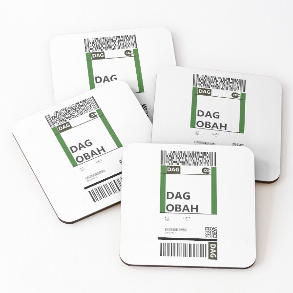 Item preview, Dagobah Boarding Pass designed and sold by Bluesuiter.