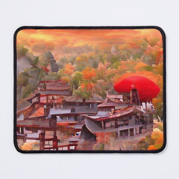 Item preview, Little Pagoda Village designed and sold by gostinojohndaj.