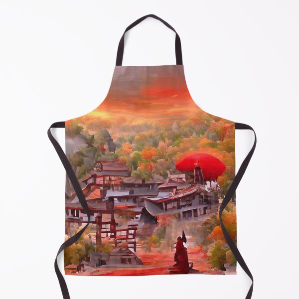 Item preview, Little Pagoda Village designed and sold by gostinojohndaj.