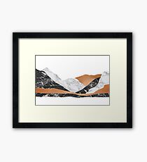 Marble Landscape II Framed Print