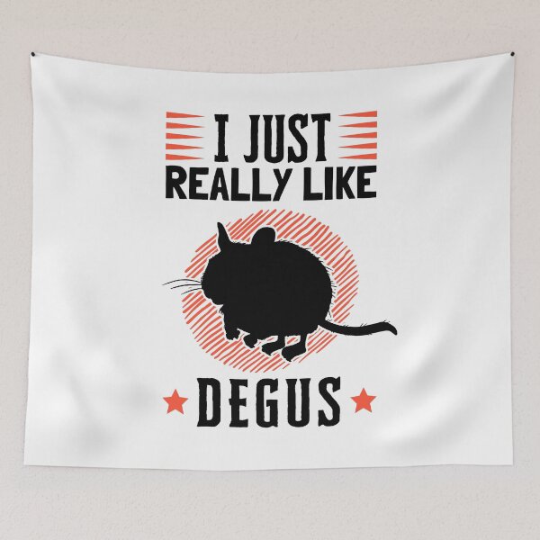Item preview, I just like degus chilean rodent designed and sold by madgrfx.