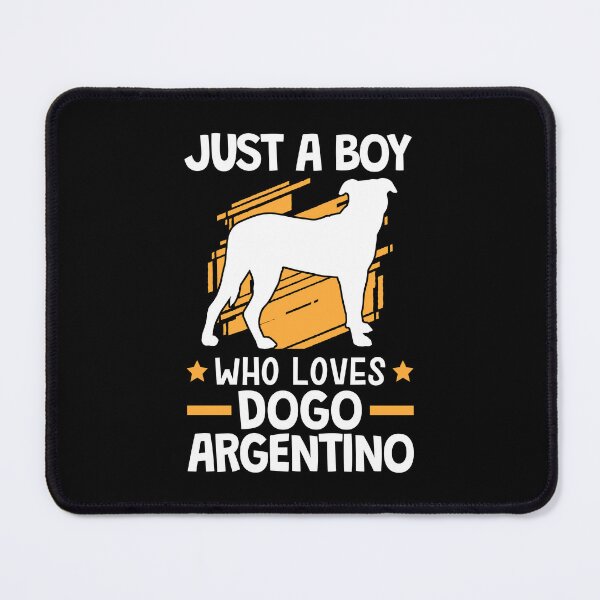 Item preview, Just a boy who loves Dogo Argentino designed and sold by madgrfx.