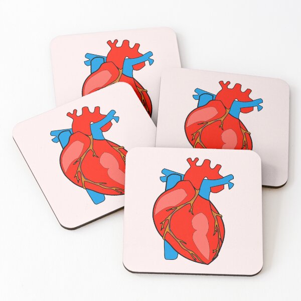 Item preview, Heart Cardiology Illustration - For Doctors, Nurses, Pre Med, Healthcare Professionals, Medical School | Human Anatomy | Medical Musings  designed and sold by Medical Musings.