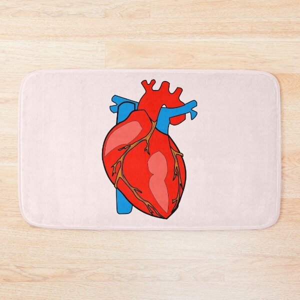 Item preview, Heart Cardiology Illustration - For Doctors, Nurses, Pre Med, Healthcare Professionals, Medical School | Human Anatomy | Medical Musings  designed and sold by Medical Musings.